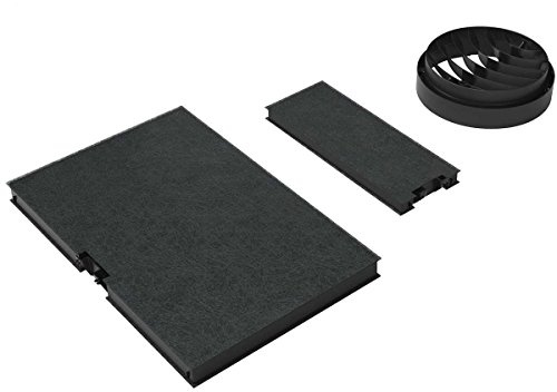 Bosch DWZ0AK0T0 Filtro accesorio para campana de estufa - Accesorio para chimenea (Filtro, Negro, Carbono, 1 kg, 350 mm, 460 mm)