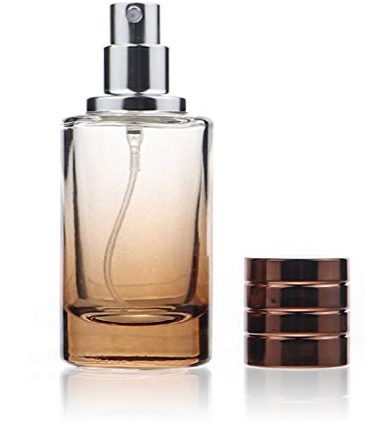 30 ml Glas zylindrische Parfümflasche mit feinem Sprühzerstäuber (Braun)