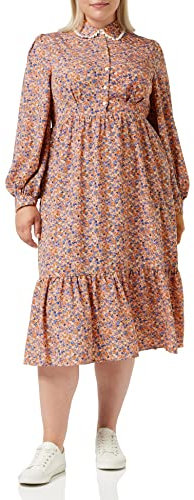 Louche Anda-Dainty-Ditsy Robe Femme - rose - 16 UK/XL EU