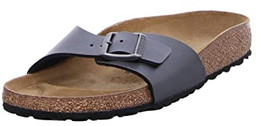 BIRKENSTOCK Damen Slides, Grey, 41 EU, Grau