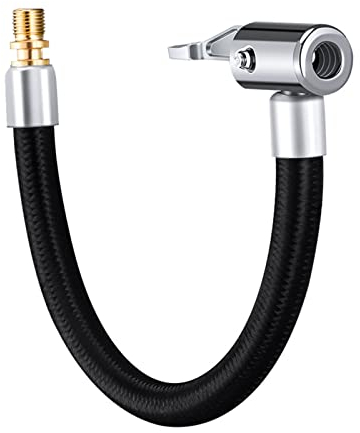 hifrom Auto Inflator Schlauch Reifenfüller Pumpen Schlauchadapter 40CM Autoreifen-Luftfüllschlauch Motorrad Fahrrad Auto Tire Kompressor Ersatzschlauch zum Aufpumpen von Autoreifen