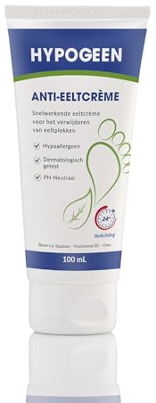 Hypogeen Anti-Hornhaut- Creme - hypoallergen - fußcreme gegen hornhaut - Creme gegen Hornhaut - Hornhautentferner - Hornhaut Creme mit Harnstoff - auch für überempfindliche Haut - Tube 100ml