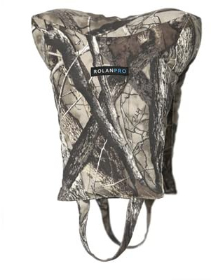 Rolanpro Coussin de fenêtre pour pistolet à lentilles, coussin de pistolet photographique (avec ouvertures, doit être auto-chargé) Sac vide, #24 Camouflage, Classique.