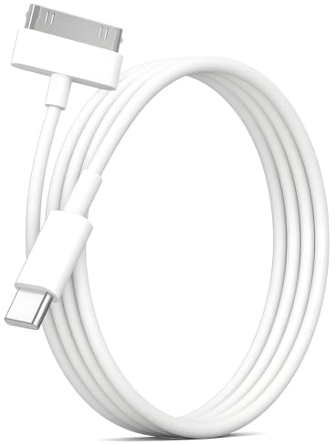 Arbove USB-C to 30 Pin Cable, 3ft Type-C to 30 Pin Cable Mains Charging Syncing Old Pad Phone Pod