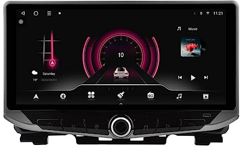10.88 inch QLED Android 15 Car Radio Stereo for Suzuki Jimny 2018-2023 Multimedia Video Player Head Unit GPS Navi WIFI BT Carplay SWC Phone Holder Type C Charging