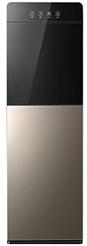 Bodenladender Wasserspender, 1,8 l Wasserspender, Wasserkühler, 3-in-1 Heiß- und Kaltwasserspender, für Zuhause, Büro, Kaffee, Tee, Bar, Wohnheim (Farbe: Gold, Größe: 98 x 31,2 x 29 cm)