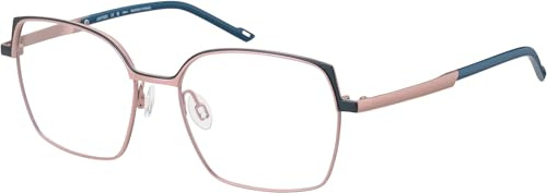 AD LIB Brille mit Sehstärke für Damen optional mit Sonnenbrillentönung oder Blaulichtfilter, Quadratisch, gefertigt aus Titan, Modell: AB3603-53-PK (inklusive Brillenetui) | Gefertigt aus Titan, Rosa, optional mit Sonnenbrillentönung oder Blaulichtfilter, inklusive Brillenetui