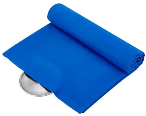 PH PandaHall 6.6x4.8 ft Anti Tarnish Silver Cloth Blue Anti Tarnish Cloth Luxury Silver Polishing Cloth Jewelry Cleaning Cloth Polishing Cloth for Silverware Flatware Storage