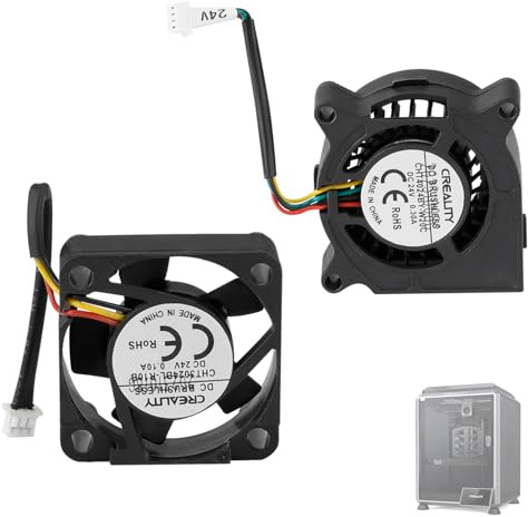 Creality Official K1C/K1 MAX/K1 SE Fans Kit, 24V 4020 Blower Fan + 3010 Axial Cooling Fan Extruder Hotend Heat Sink Fan for Creality K1/K1C/K1 MAX/ K1 SE 3D Printer