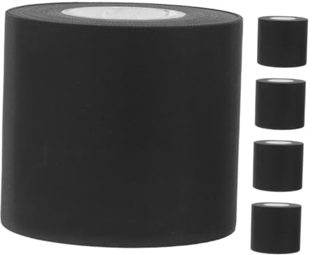 Hemobllo 5rollos Cinta Adhesiva Para Aire Acondicionado De Cinta Aislante Resistente Intemperie Para Tuberías De Térmica Ignífuga Para Protección De Tuberías Exteriores