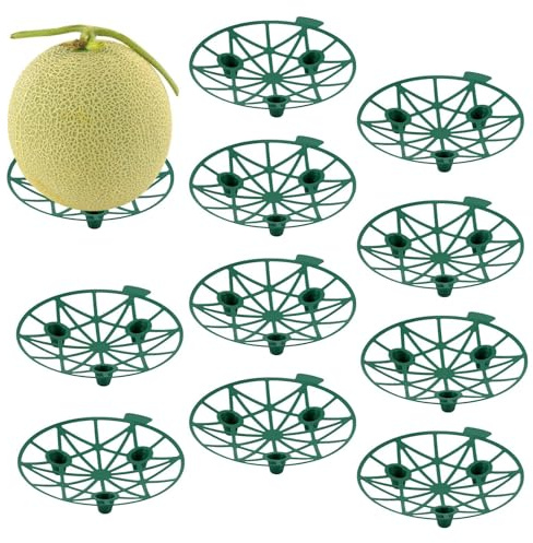 Générique Ständer für Wassermelonen-Stützen, 10 Stück, ineinandergreifender Gartenständer | Langlebiger Rahmen für Weinreben, Erdbeer-Halterung mit Honigkürbis