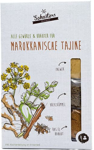 Schusters Würzerei Gewürzmischung Marokkanische Tajine für 4 Personen incl. Kochanleitung