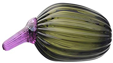 Iittala Glas Zucchini aus der Serie Obst und Gemüse Oiva Toikka