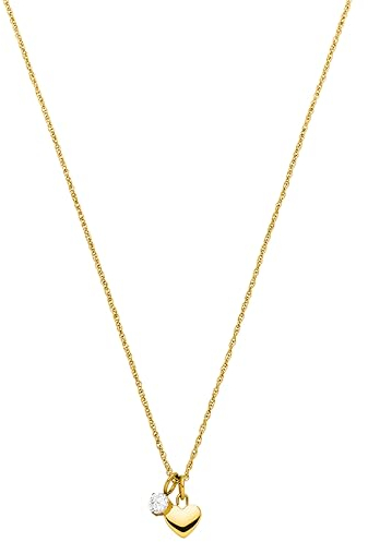 Purelei® Brave Kette Damen (Gold) – Halskette Damen aus langlebigem Edelstahl – Wasserfeste Kette mit Anhänger – 50-55 cm Länge verstellbar – Halskette für deinen individuellen Look