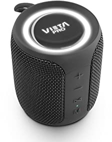 Vieta Pro Groove Enceinte Bluetooth puissante 20 W, résistante à l'eau, Batterie 12H, Microphone, Aux-in, USB-C, TWS, Compatible avec Alexa