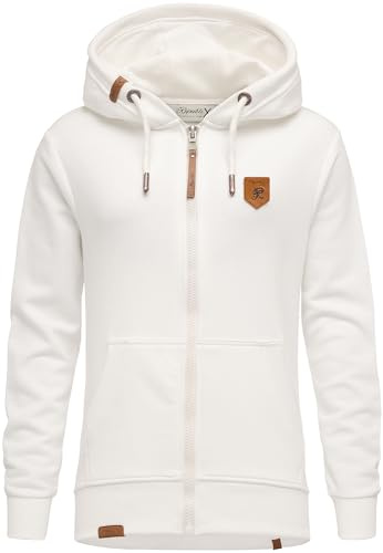 REPUBLIX Damen Sweatjacke Hoodie Sweatshirt Pullover Zipper Jacke RD-023