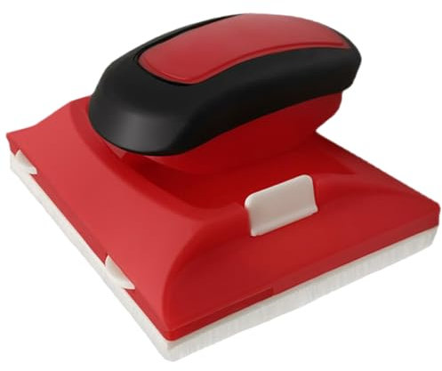 LIFTATAPA Decespugliatore per bordi per pareti, con setole in nylon, bordi per interni di casa, pareti angolari e soffitti, pennello per pittura a parete (manico quadrato)