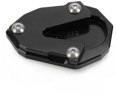 DINGYIG Motorrad-Ständer Vergrößerungsplatte Fuß-Seitenständer-Verlängerungspolster Für Y&amaha Für R6 Für YZF-R6 Für YZFR6 Für YZF Motorrad Kickstand Pad