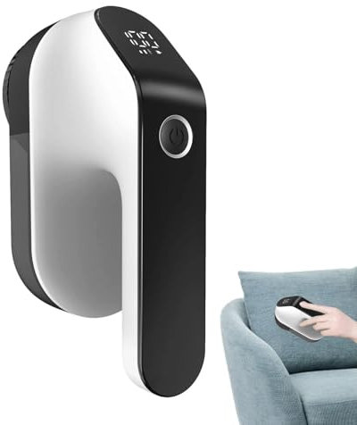 Afeitadora Eléctrica De Pelusa: Eliminador De Pelusas Portátil para Suéteres, Tapizados Y Mantas | Potente Quitapelusas Recargable con Agarre Ergonómico, Cuchillas Duraderas Y Ajustes Ajustables para