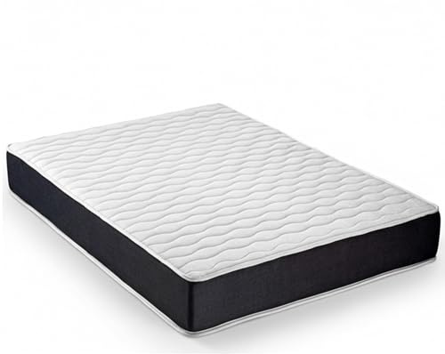 MATTREX | Colchón Viscoelástico Altura 21 cm para Cama de 135x190 - Colchón Visco Firmeza Alta, Transpirable y Anti Acaros, 100% Made in Spain
