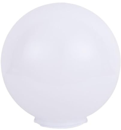 ZGUZMCMK Lámpara Exterior Globo Pantalla para Alumbrado Redonda Resistente Al Polvo Accesorio Decorativo Instalación Fácil Adecuada para Corredores Exteriores, 30cm 95mm Boca
