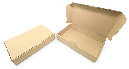 50 x Maxibriefkartons 240 x 160 x 45 mm Braun - Marken-Qualität von OfficeKing®