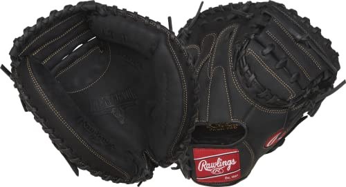 Rawlings | RENEGADE Baseball Catcher's Mitt | Right Hand Throw | 32.5 - 1-Piece Closed Web