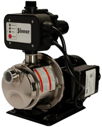 Simer 4075SS-01 3/4 HP Pressure Booster Pump