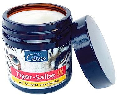 JS Care Tiger Salbe - Körperpflegeprodukt - Body Lotion - Unparfümiert - Fettfrei - Duftfrei - 50 ml - Erwachsene - Unisex