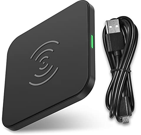 QI Wireless Schnell Ladegerät kompatibel mit Samsung Galaxy S26 S25 S24 S23 Plus Ultra Edge FE Kabellos Induktives Laden