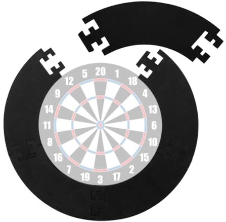 Dart Catchring Surround, Dartscheibe Schutzring, Dartscheibe Umrandung, Dart Schutzring Wandschutz, Surround Auffangring Dart Backboard für Ø 45 cm Dartscheibe, Gesamt-Ø 72 cm