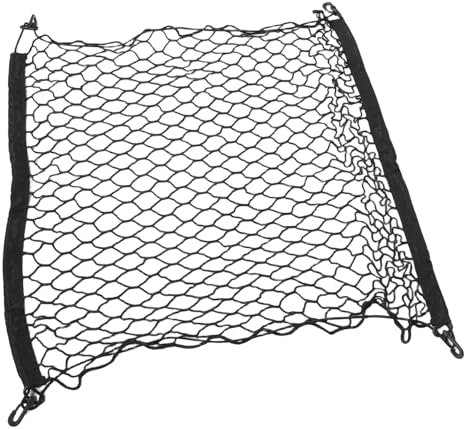Cabilock Caja De Almacenamiento para Coche De Malla Transpirable Organizador De Carga para SUV Camiones y Coches Portón Trasero