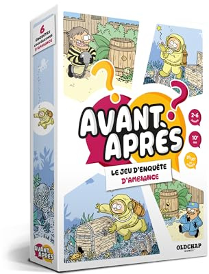 Blackrock Games Avant Après, enquête en Images, 2-6 Joueurs dès 10 Ans