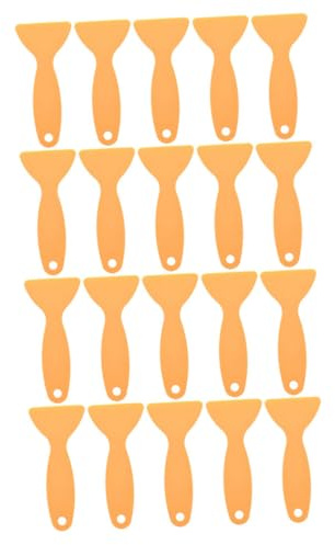 Garneck 20pezzi Raschietto Per Pellicola Plastica Resistente Strumento Triangolare Per Tergivetro Rimozione Colla Efficiente Utilizzo Portatile e Versatile Per Adesivi e Cambio Colore