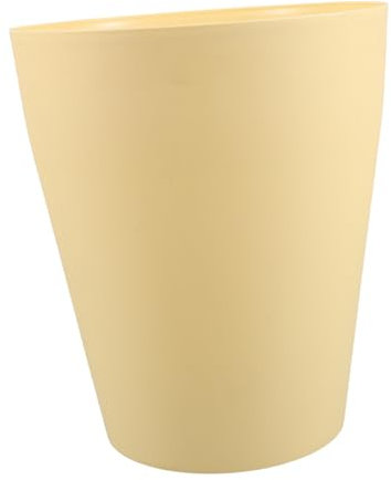 VILLFUL Poubelle Ronde Plastique Pour Cuisine Salle De Bain Et Chambre Avec Capacité Et Design Moderne