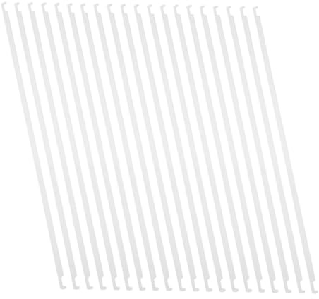 jojofuny 20pcs Iron Hanging File Bars with Hooks for File Folder Organizers Space Saving and Reliable Metal Rods Suitable for Home and School Use