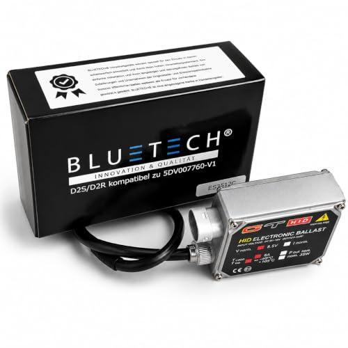 BLUETECH DIGITALES XENON STEUERGERÄT/VORSCHALTGERÄT FÜR D2R/D2S BRENNER.Abnahme FREI mit E Prüfzeichen. Kompatibel zu 5DV007760-V1 für E34 W210