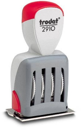 Trodat 2910 P01 - Sello de mano con fecha