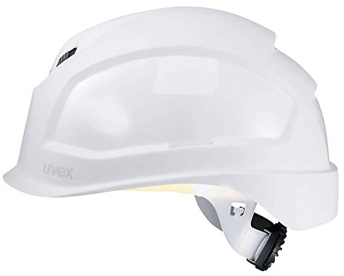 Uvex Pheos B-S-WR Schutzhelm - Belüfteter Arbeitshelm für die Baustelle - Weiß Weiß