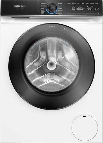 Siemens WG56B2040 iQ700 Smarte Waschmaschine 10 kg, speedPack XL - Programme beschleunigen, Antiflecken-System - 16 Programme für die hartnäckigsten Fleckenarten, Outdoor-Programm, Hygiene-Programm