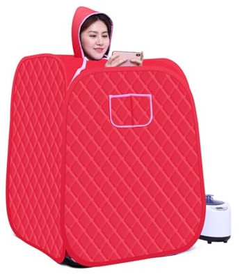 SPA de Sauna en casa, Sauna de Plegable portátil, Caja de Tienda for Sala de SPA sin for una o Dos Personas, pérdida de Peso, Adelgazamiento de Cuerpo Completo (Color : One Person A, Size : 1)