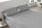 Degrees home Premium - Juego de sabanas 140x190-4 Piezas - Sabana 140x190 - Bajera 140x190 Ajustable - 2 Fundas 70x50 - Azul Grisaceo