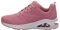 Skechers Tres-Air Uno Ah-Mazing, Scarpe da Ginnastica Donna, Rose Durasuede/Textile, 41 EU