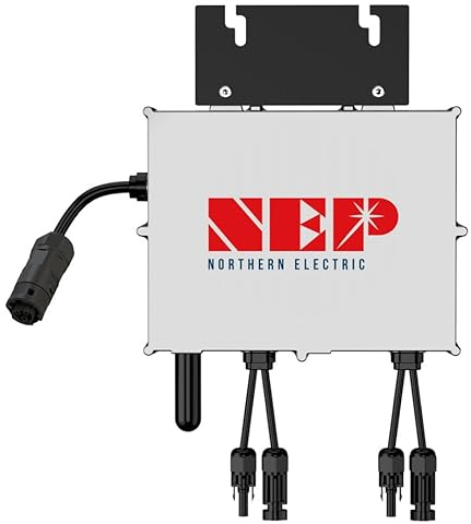 Premium Micro Wechselrichter 800W /600 W Drosselung Balkon Solar Anlage WiFi NEP BDM 800