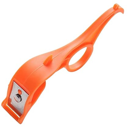 MMRTDJDR Peladora Manual portátil de Acero Inoxidable para Frutas y Verduras: Herramienta de Cocina Conveniente para pelar Manzanas, Naranjas y Papas sin Esfuerzo