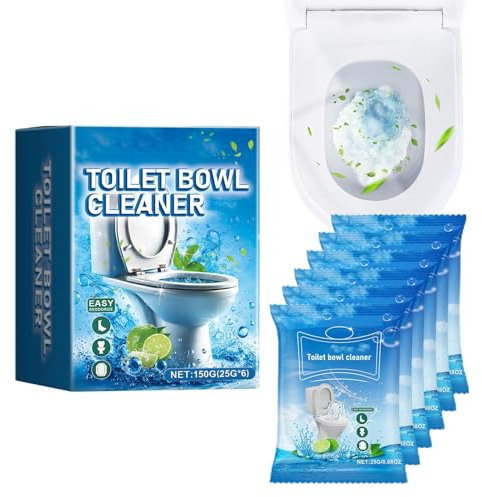 Spritzreiniger schäumend für Toilette | 150g Pulver zur Toilettenschüsselreinigung | Kratztiefe Reinigung Spritzreiniger für Toiletten entfernt Rost und andere Flecken