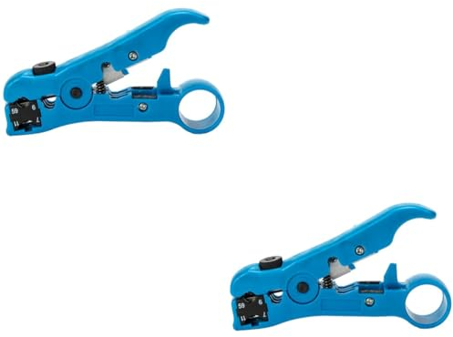 Hoement 2 Stücke Einfach Zu Bedienen Kabel Elektrische Draht Striing Werkzeug Streifen Für Netzwerk Kabel