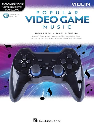 Popular Video Game Music: Violin Play-Along Book with Online Audio