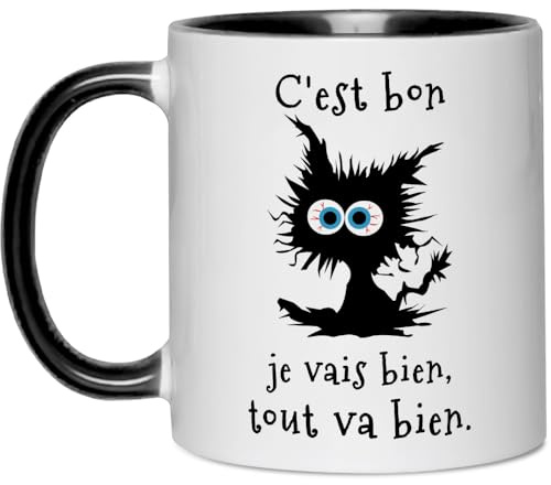Fatbaby Tasse à café drôle pour collègue, ami, cadeau d'anniversaire, Thanksgiving ou Noël pour collègue de bureau. Tasse sarcastique pour le bureau, thé ou café, 11 oz