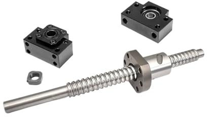 Vite a ricircolo di sfere CNC a movimento lineare SFU1605 Vite A Sfere Da 200-1400 Mm Con Dado Supporto Terminale BFBK12(200mm)